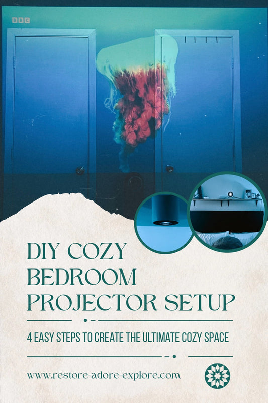 The Ultimate Cozy Setup: DIY Bedroom Projector Shelf