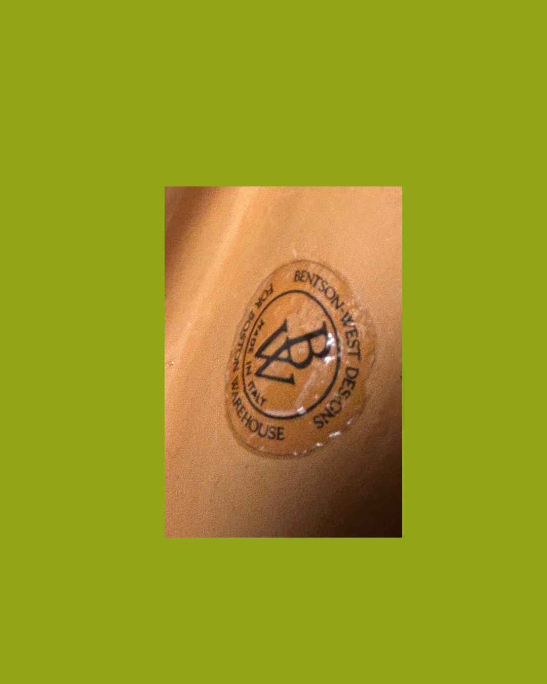 Whimsical Vintage Wieland Ware Terracotta Pottery Mexican Hot Taco Stand Holder