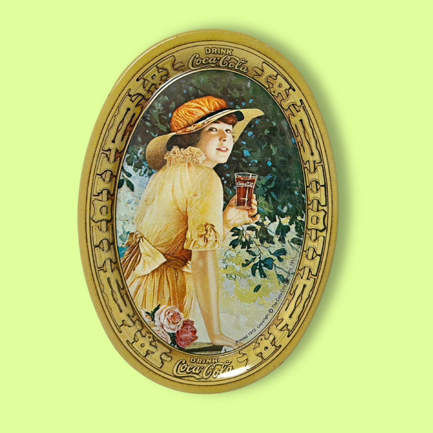 Vintage Coca Cola Collectible Plate