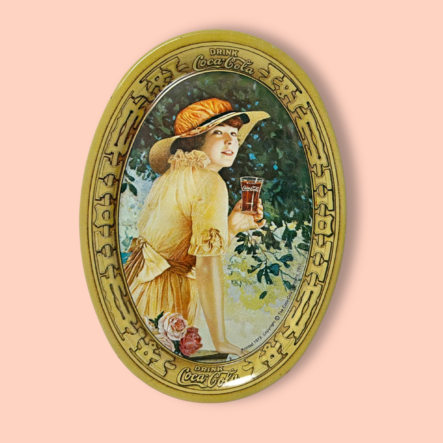 Vintage Coca Cola Collectible Plate