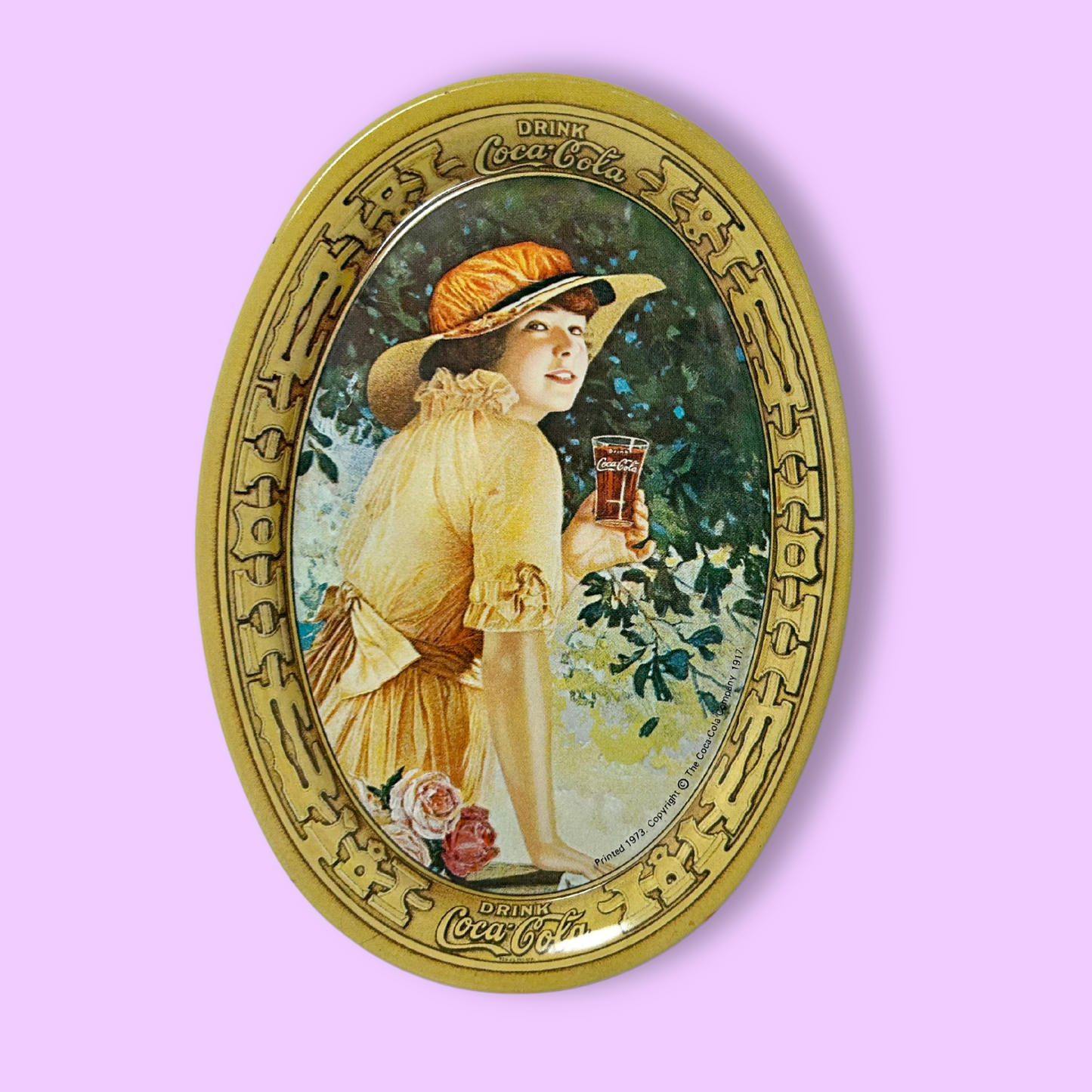 Vintage Coca Cola Collectible Plate