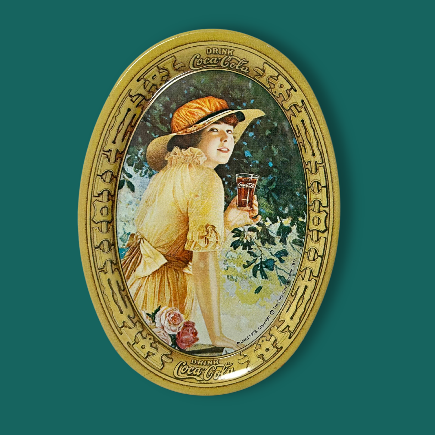 Vintage Coca Cola Collectible Plate