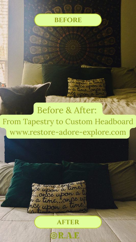 DIY Tufted Headboard Using Pool Noodles: Budget-Friendly & Renter-Safe