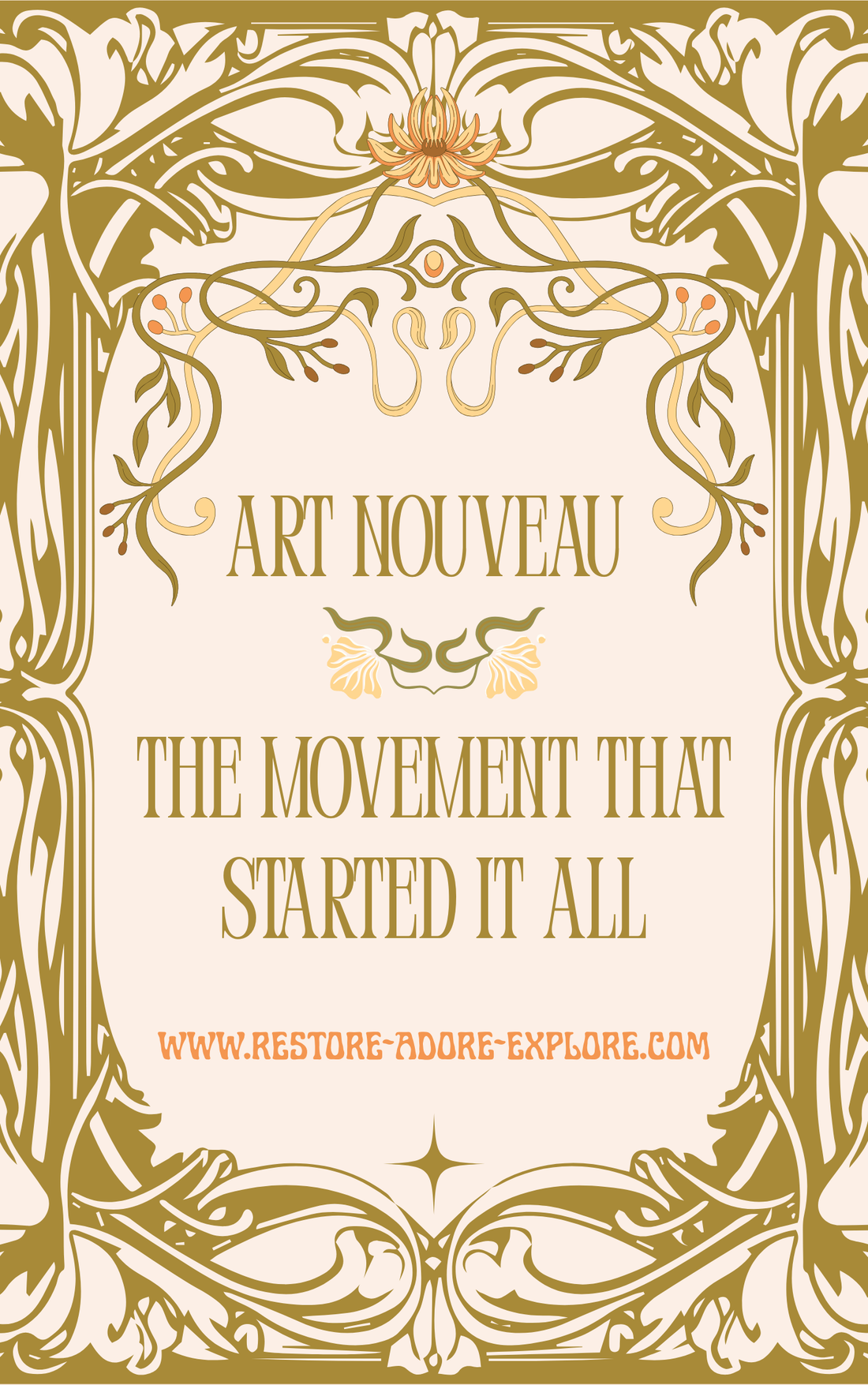 Era 01: Art Nouveau — The Movement That Started It All