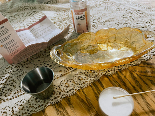Lead! What You Should Know About Testing Vintage Items
