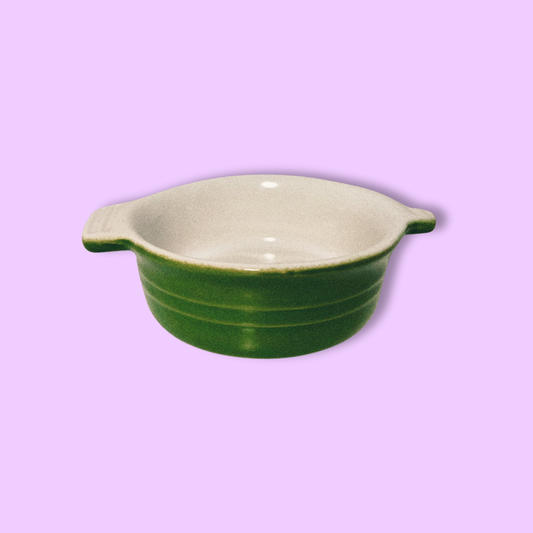 Small Green Baking Dish