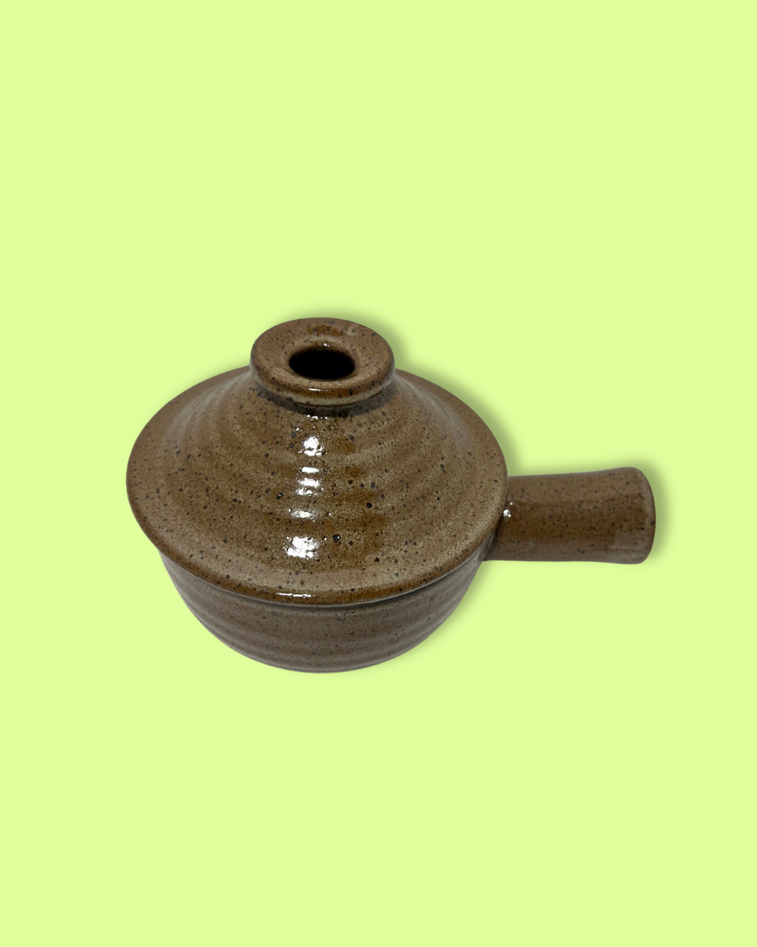 Vintage Inspired Tangine Style Handmade Ceramic Soup Crock