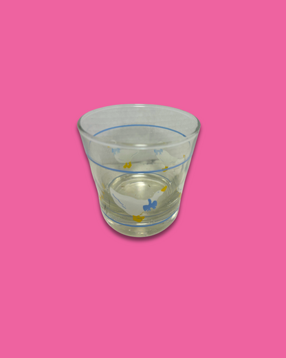 Vintage Anchor Hocking Farm Country Geese Juice Glass