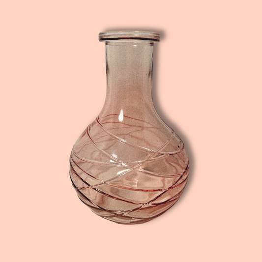 Vintage Inspired Pink Bud Vase
