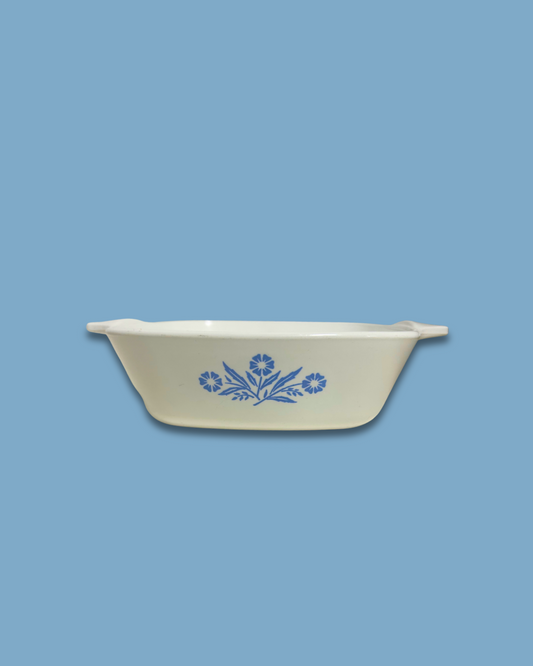 Vintage CorningWare Blue Cornflower Petite Pan Casserole Dish